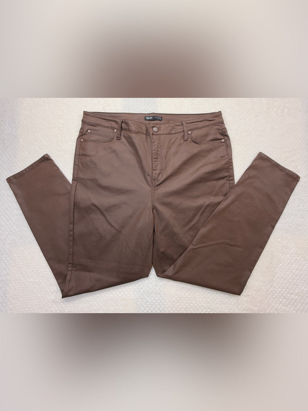 Simply Vera Vera Wang Brown Skinny Jeans